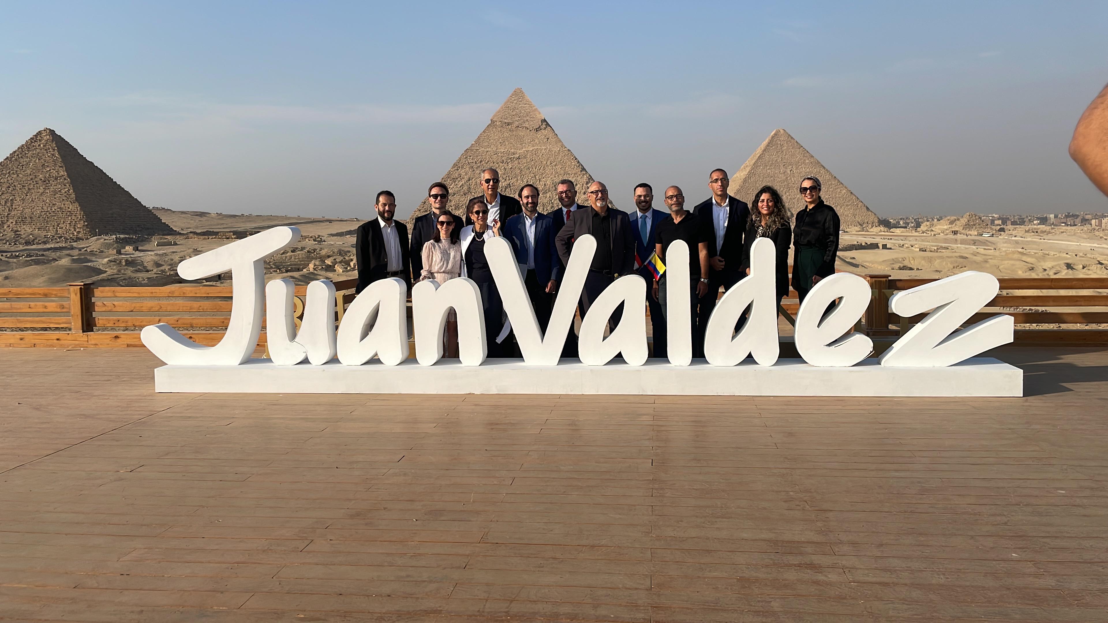 Juan Valdez abre su primera tienda en Egipto. Foto: Suministrada.