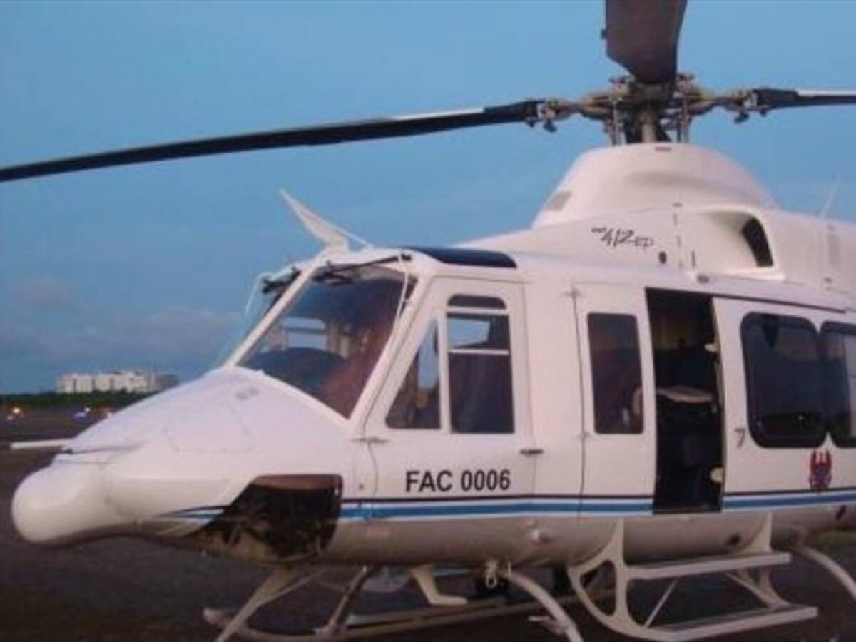 Cinco personas fallecieron tras ubicar helicóptero presidencial