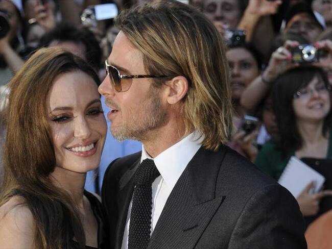 Brad Pitt y Angelina Jolie. Foto: Associated Press - AP