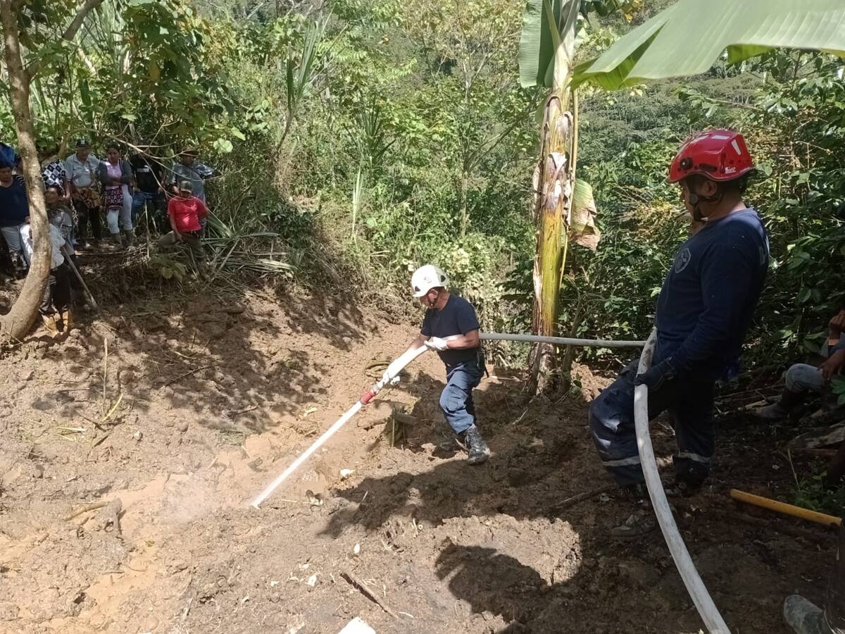 Encuentran el cuerpo de un hombre en un deslizamiento de tierra en Riosucio, Caldas