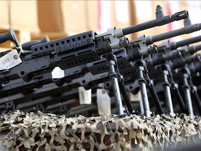 En los estados venezolanos Zulia, Apure, Táchira, Amazonas y Bolívar, fronterizos con Colombia, hay una importante cantidad de armamento perdido, según denunció la Fundación Redes. Foto: Agencia Anadolu