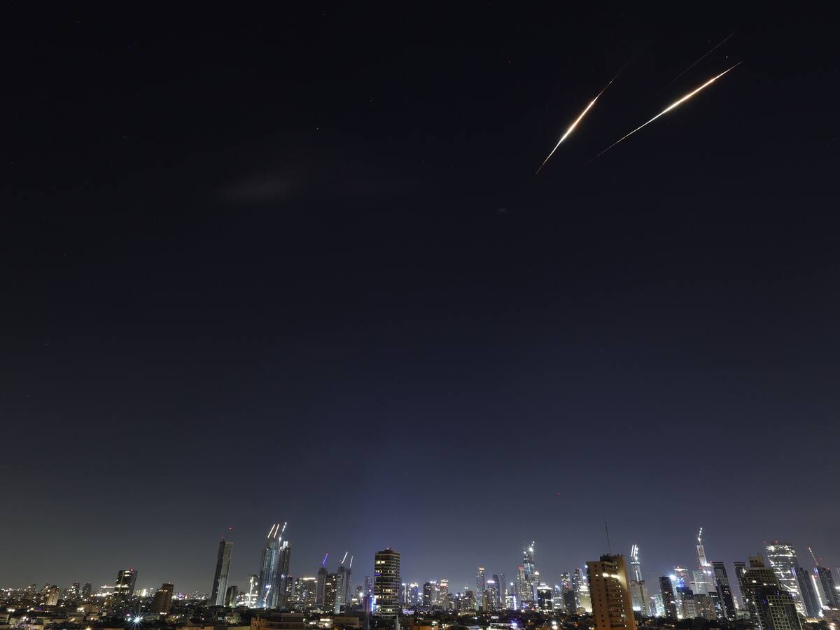 Irán lanzó nuevo ataque con misiles contra Israel y autoridades no reportan víctimas