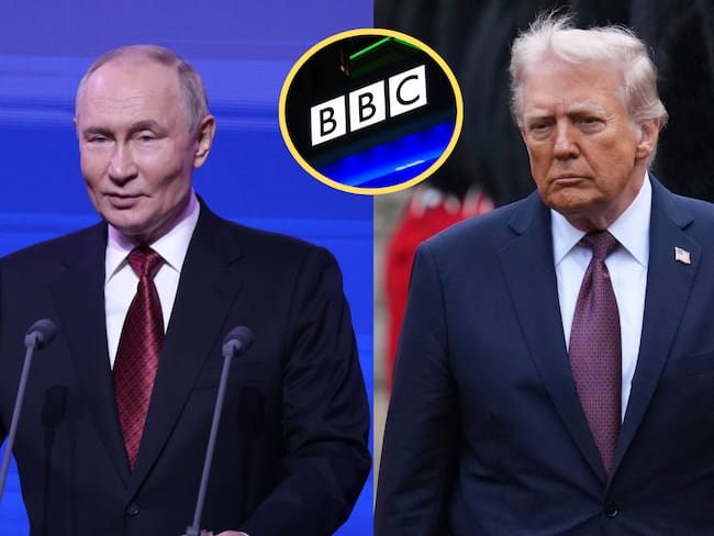 Presidente de Rusia, Vladimir Putin y Presidente de Estados Unidos, Donald Trump. Foto: Contributor/Getty Images/ Kirsty Wigglesworth - WPA Pool/Getty ImagesBBC. Foto: Getty Images.