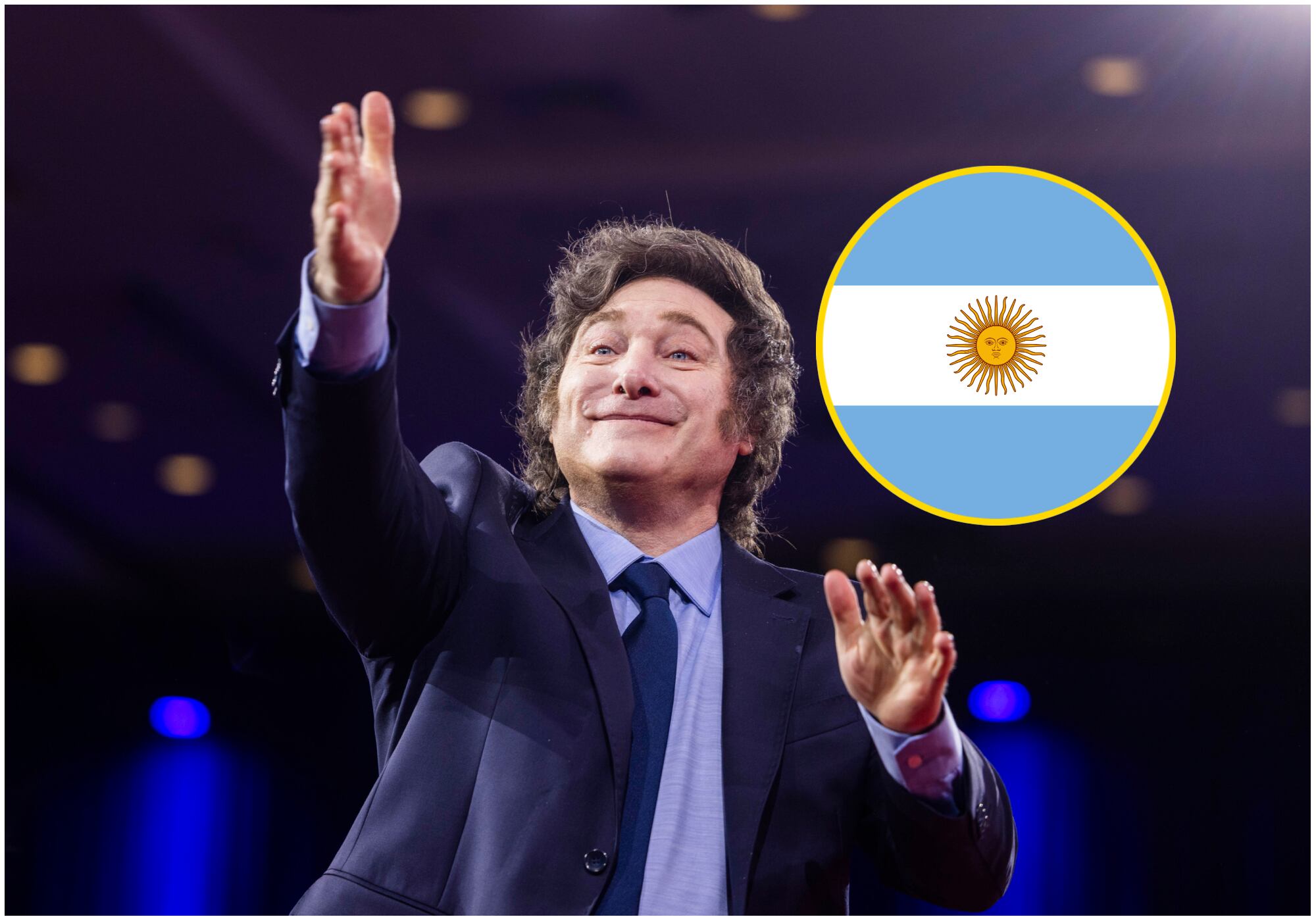 Javier Milei rechazó peticiones para que el peso flote libremente. Foto: EFE.