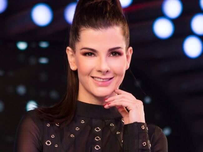 Carolina Cruz, presentadora colombiana. Foto: Colprensa