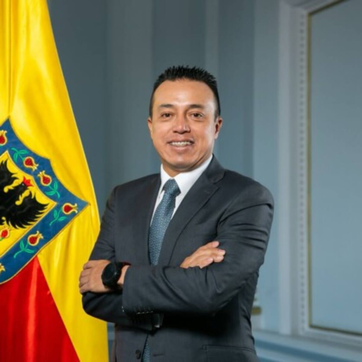 Alcalde de Bogotá, Carlos F. Galán, respalda la designación de Orlando Molano en el IDU