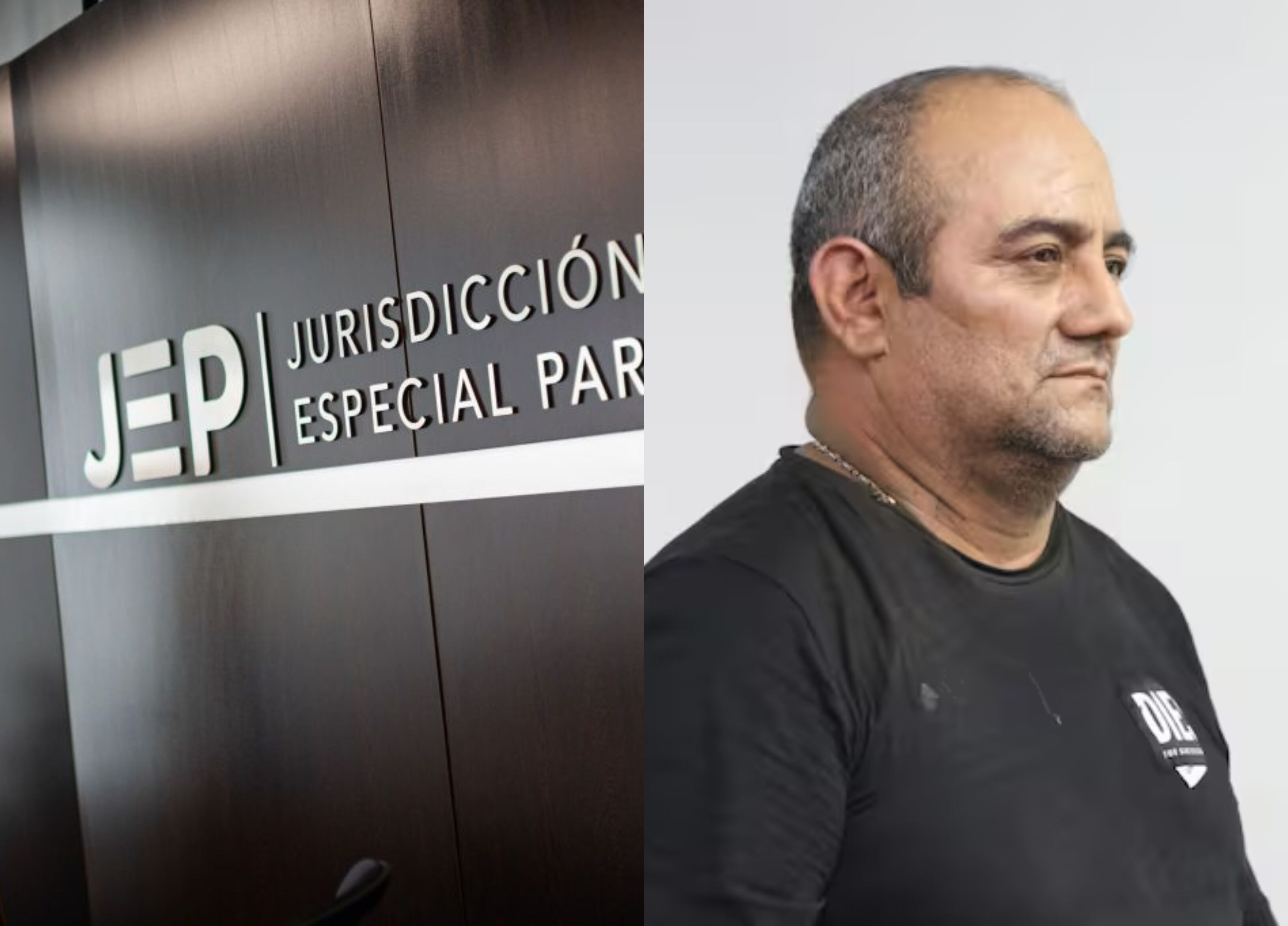 JEP y 'Otoniel' | Fotos: Colprensa