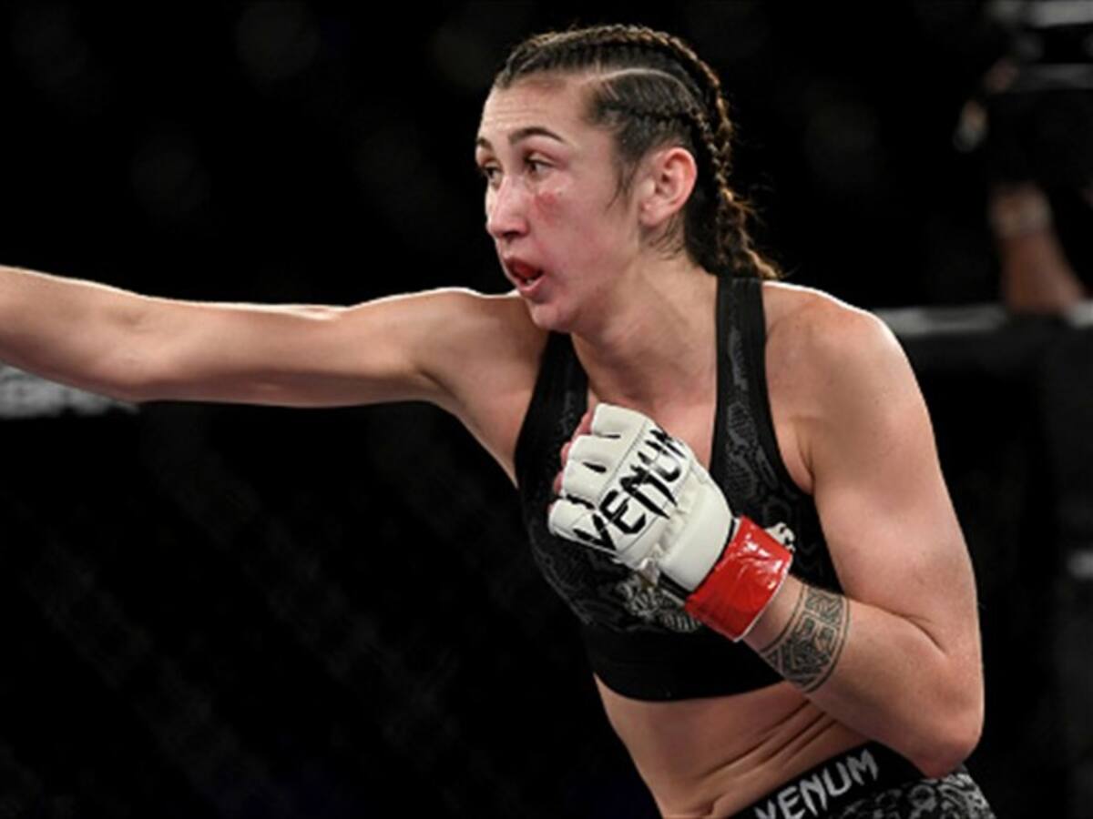 Sabina Mazo, la primer mujer colombiana en debutar en la UFC