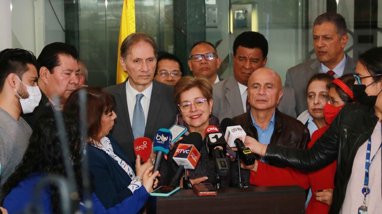 Negociaciones del salario mínimo. Foto: Cortesía Ministerio del Trabajo.