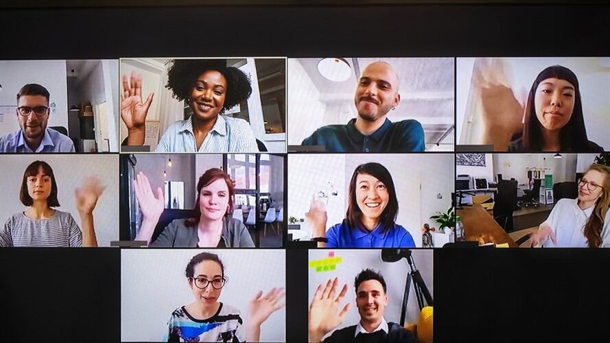 Reuniones virtuales. Imagen de referencia. Foto: Getty Images