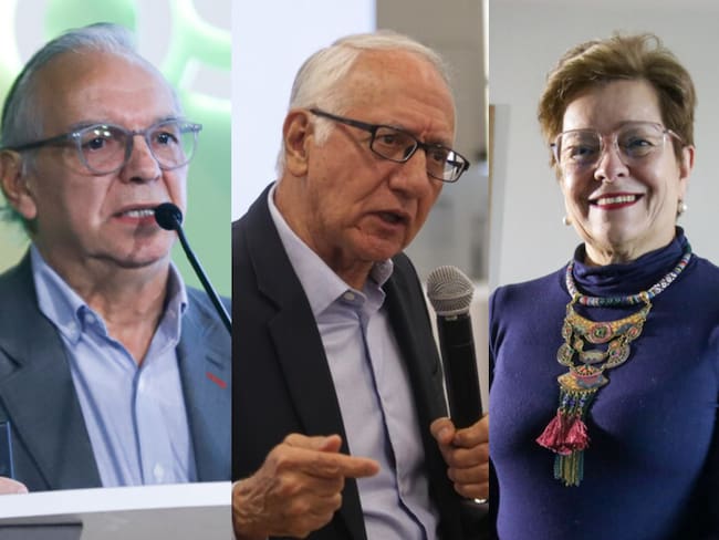 Ricardo Bonilla, Guillermo Alfonso Jaramillo y Gloria Inés Ramírez. Foto: Colprensa.