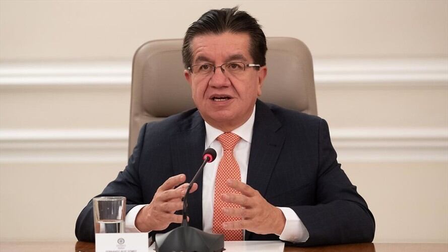 Ministro de la Salud y Protección Social, Fernando Ruiz Gómez. Foto: Colprensa