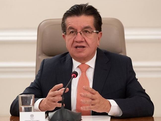 Ministro de la Salud y Protección Social, Fernando Ruiz Gómez. Foto: Colprensa