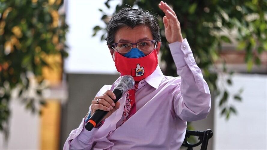 Alcaldesa de Bogotá, Claudia López. Foto: Colprensa