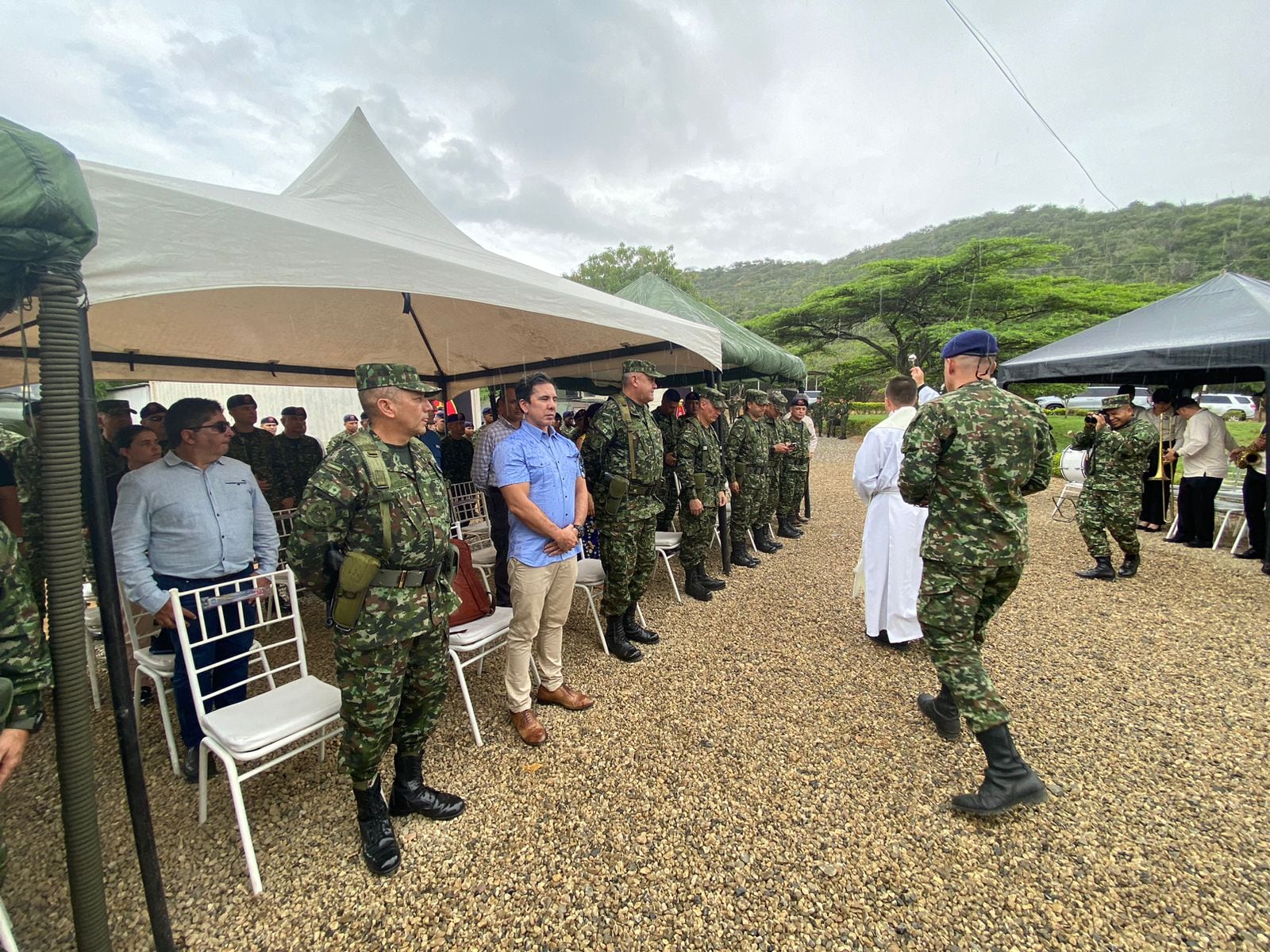Embajada de los Estados Unidos entregó obra de infraestructura al Ejército Nacional en Cúcuta.