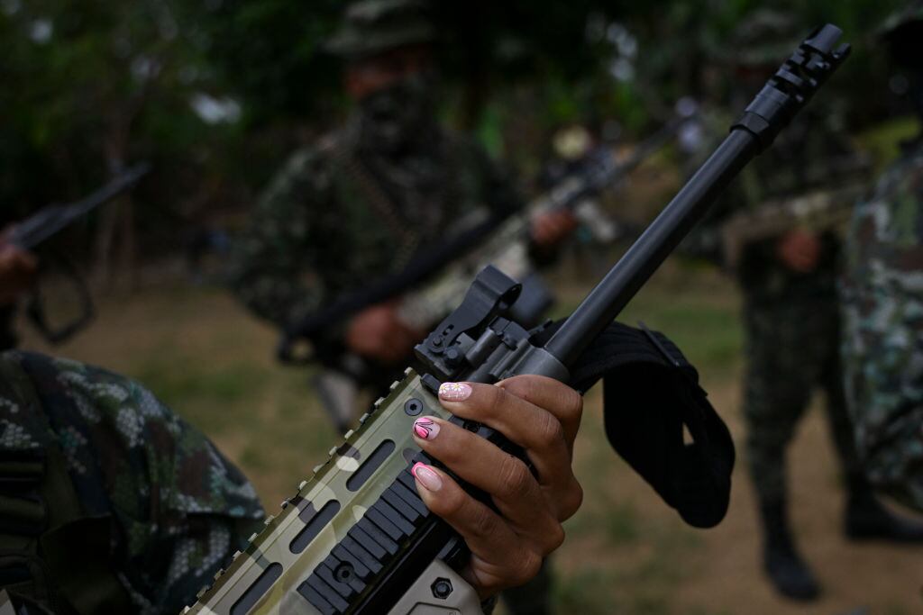Disidencias de las Farc. Foto: Joaquín Sarmiento / AFP via Getty Images