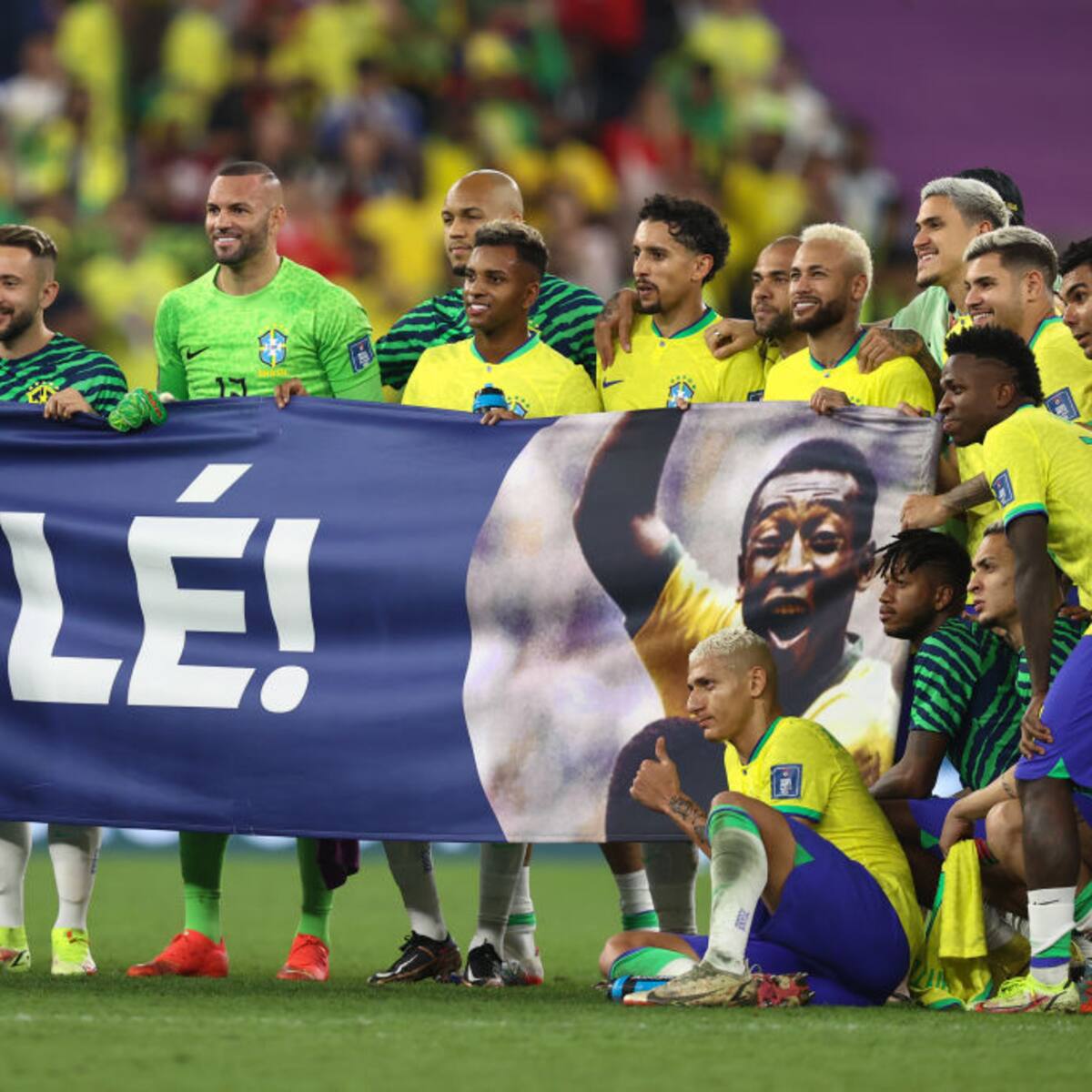 Tras pasar a cuartos del Mundial, Neymar y selección brasileña recordaron a Pelé