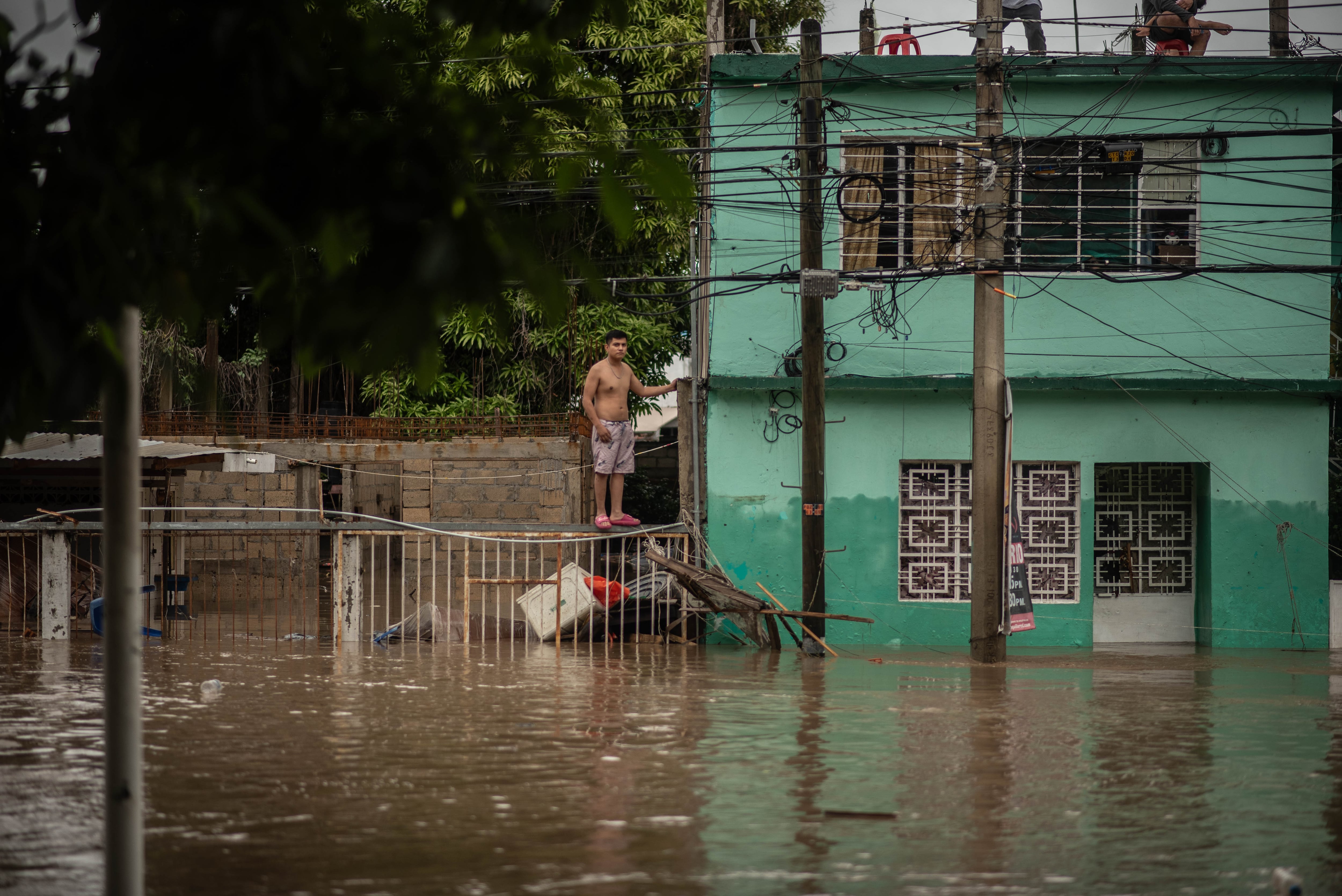 Inundaciones en México. Foto: Hector Quintanar/Getty Images