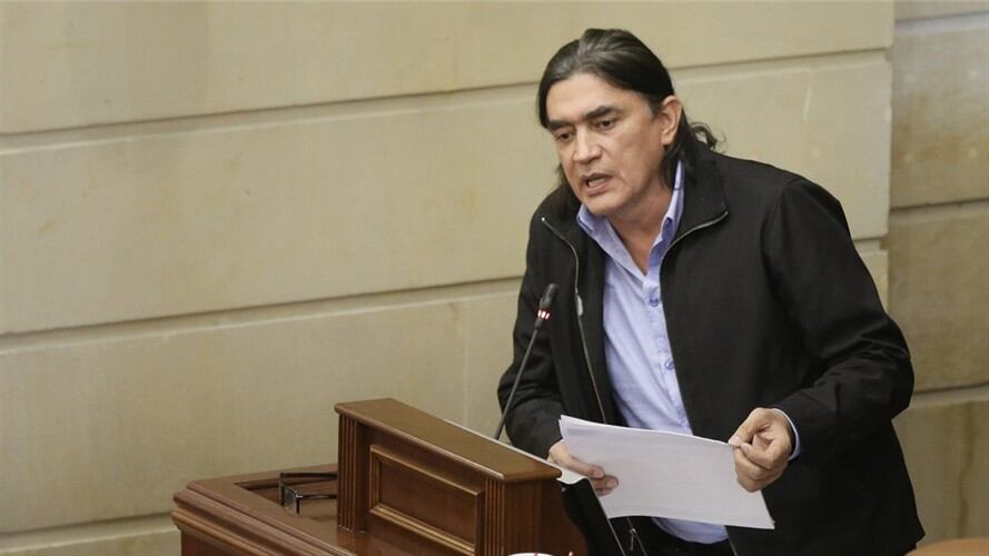 Senador de la República Gustavo Bolívar. Foto: Colprensa - Sergio Acero