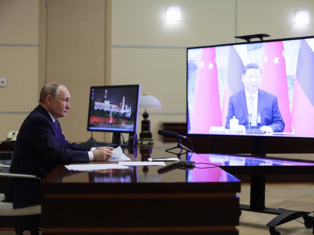 Xi y Putin hablaron por videollamada después de que Trump asumiera la presidencia de Estados Unidos