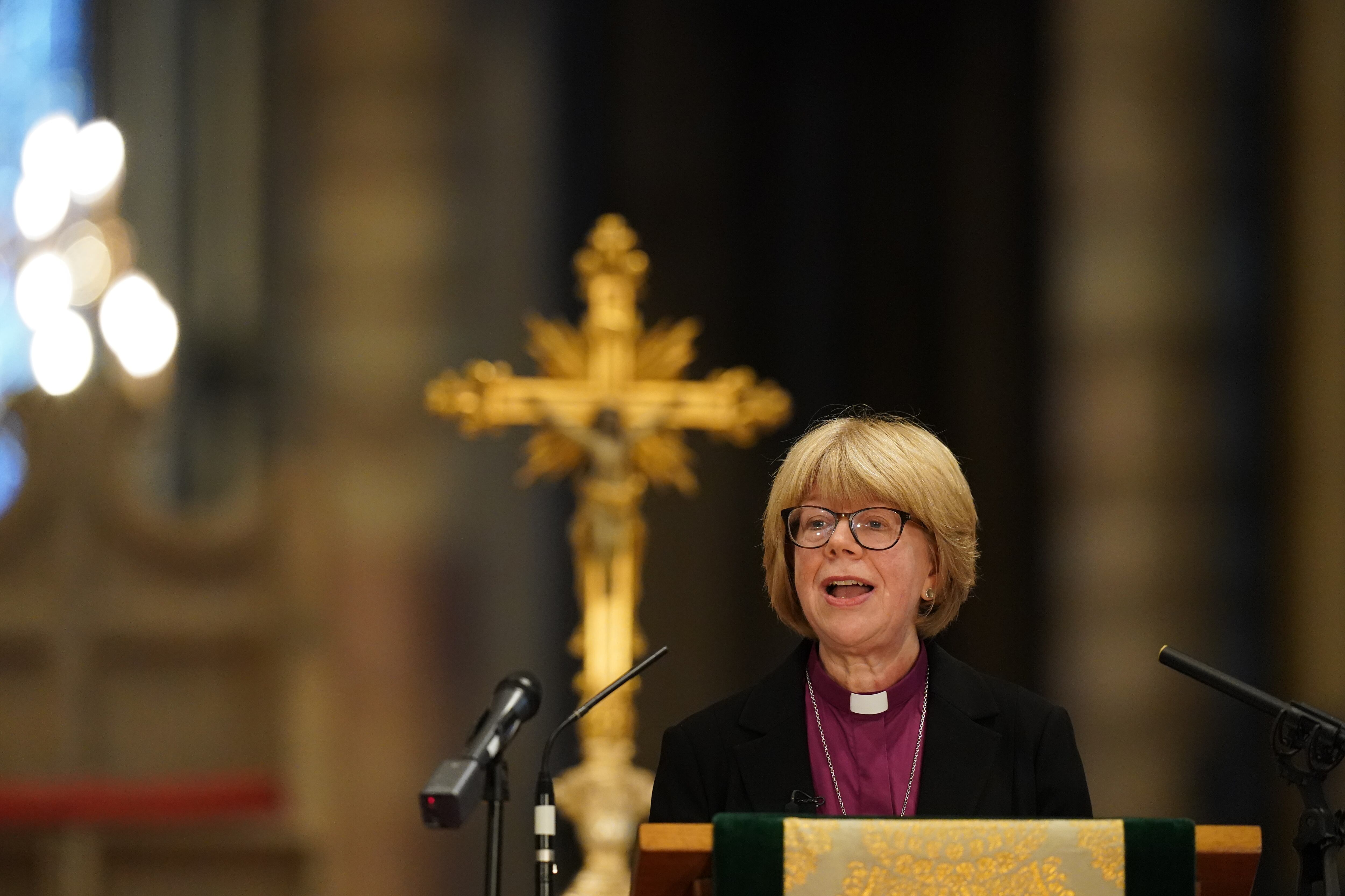 Sarah Mullally, arzobispa de Canterbury. Foto:Gareth Fuller/PA Images via Getty Images
