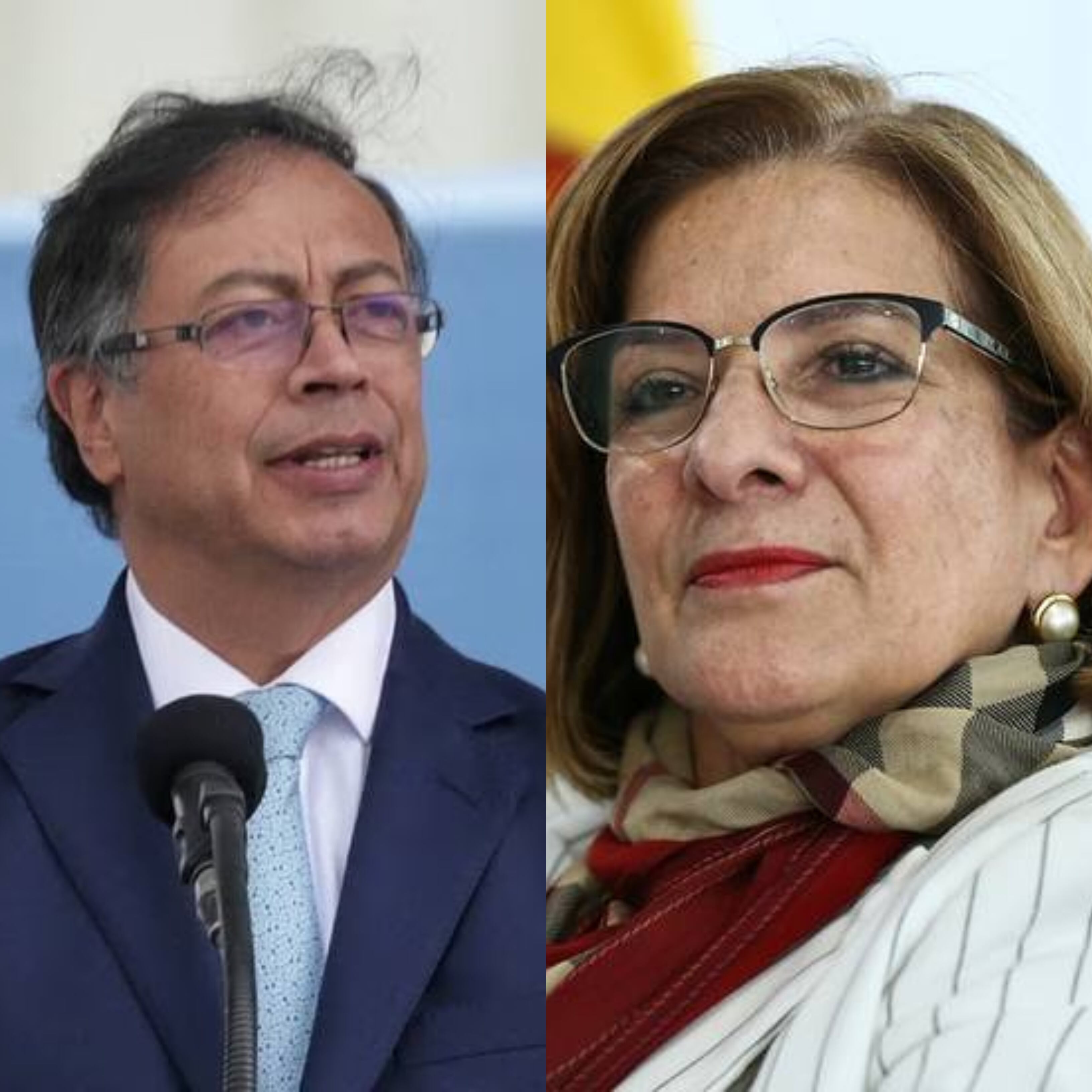Gustavo Petro y Margarita Cabello. Foto: Colprensa