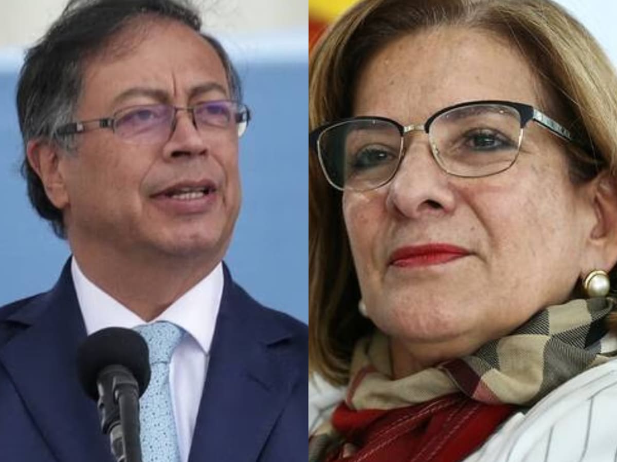 Petro responde críticas a la paz hechas por la procuradora Cabello