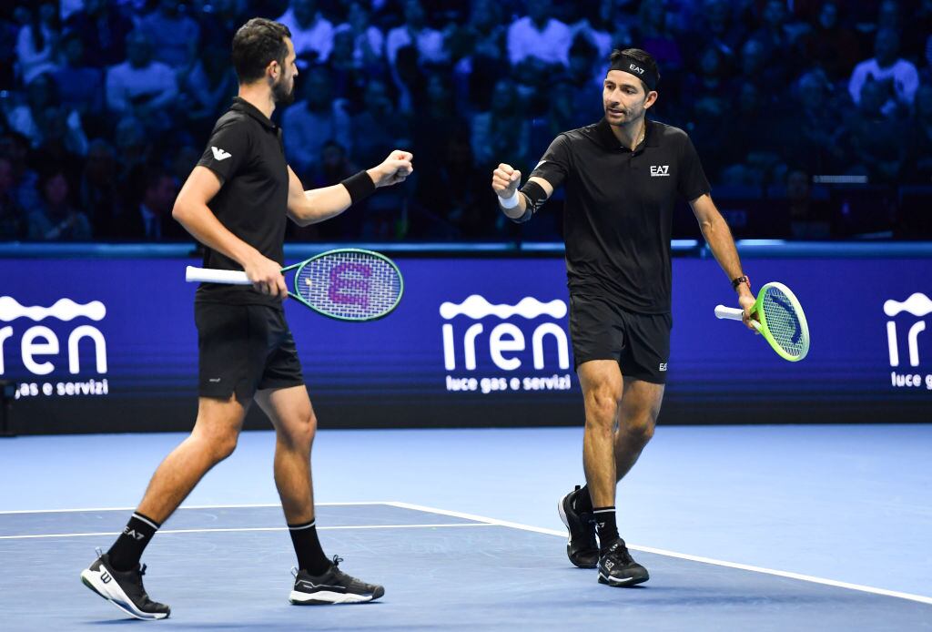 Marcelo Arévalo y Mate Pavic. I Foto: Valerio Pennicino/Getty Images.