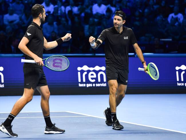 Marcelo Arévalo y Mate Pavic. I Foto: Valerio Pennicino/Getty Images.