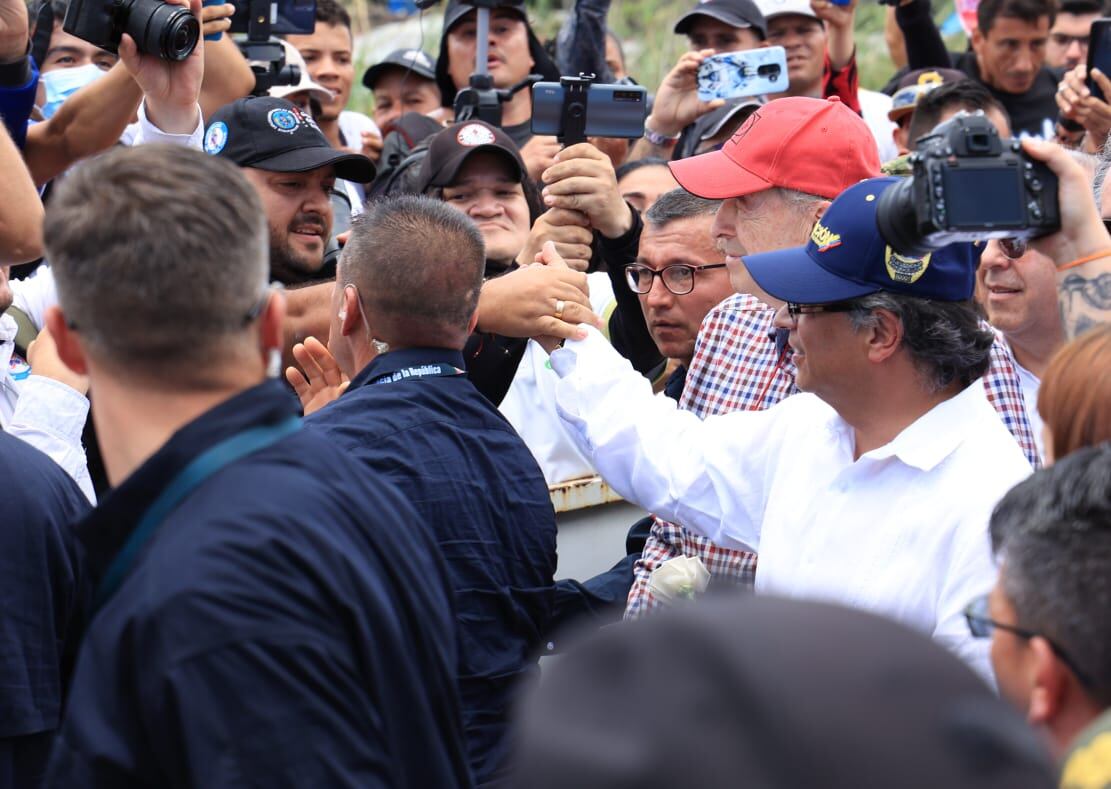 Gustavo Petro en la reapetura de la frontera colombo-venezolana. Foto: Presidencia