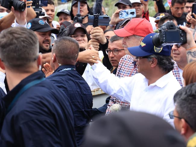 Gustavo Petro en la reapetura de la frontera colombo-venezolana. Foto: Presidencia