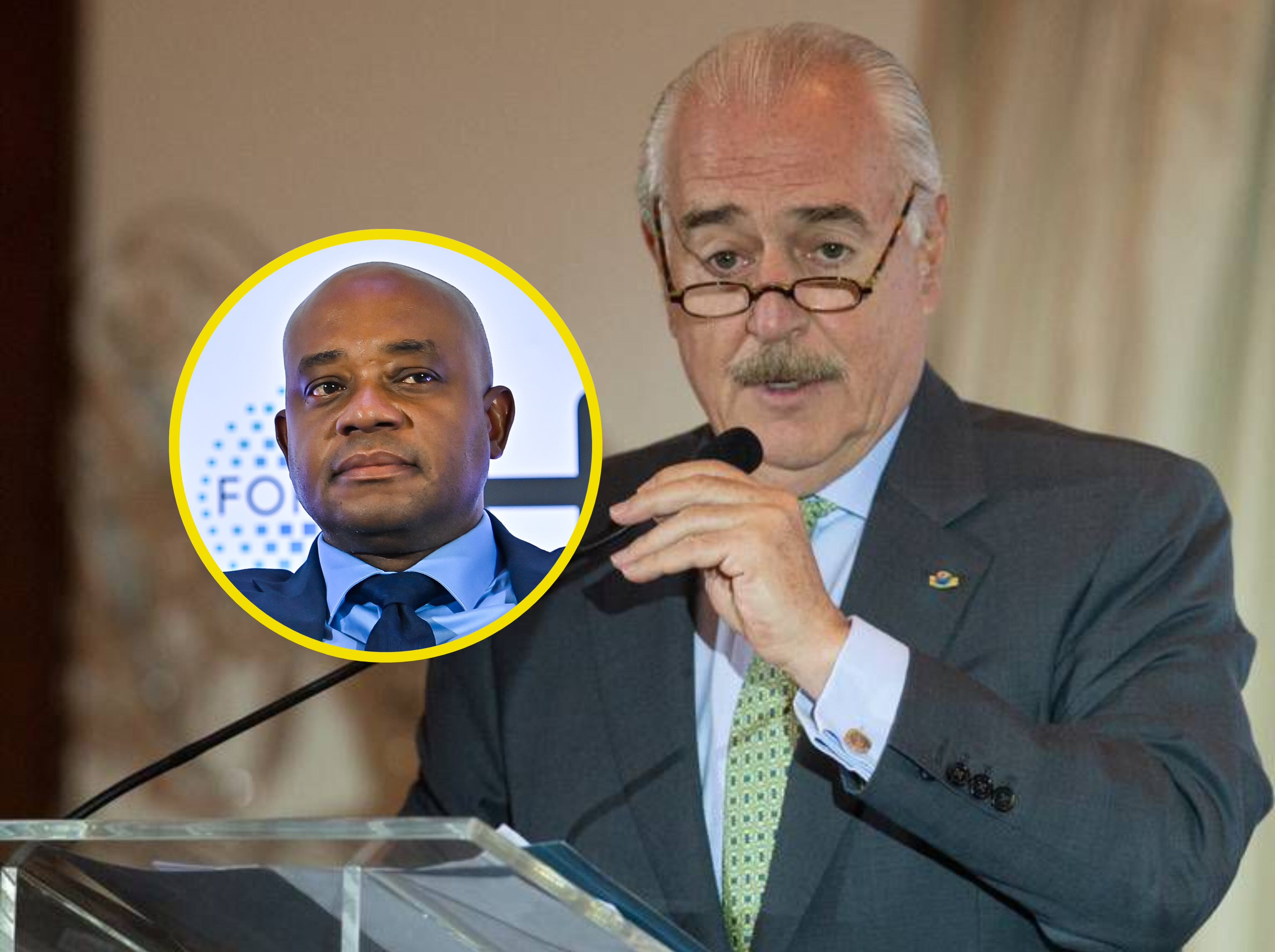 Andrés Pastrana y Luis Gilberto Murillo | Foto: GettyImages