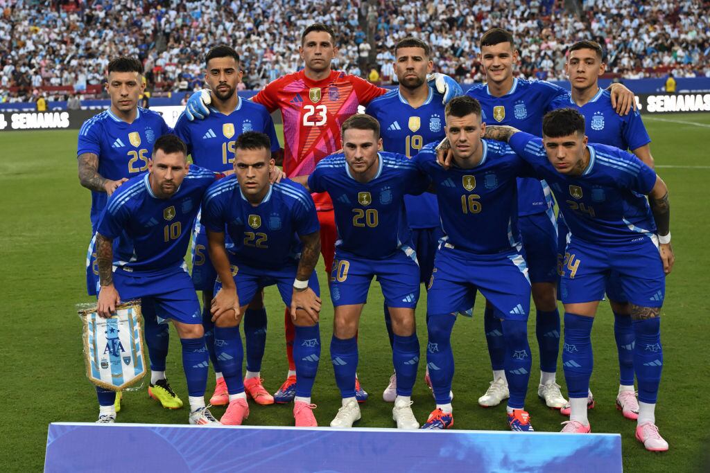 Selección Argentina. Foto: Getty Images.