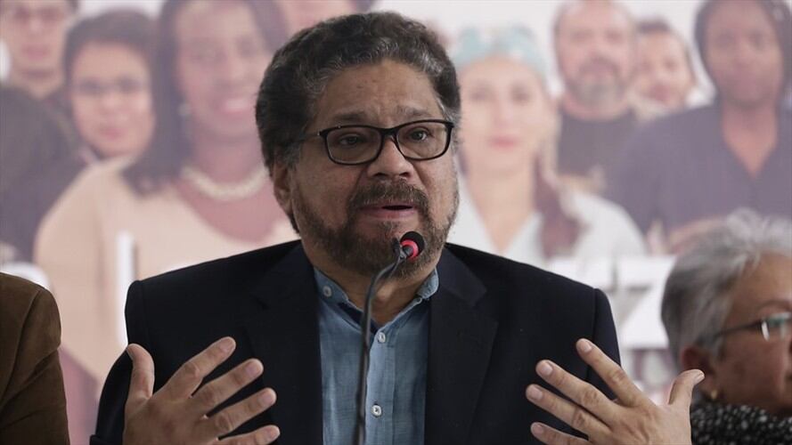 Iván Márquez, quien fuera el jefe negociador de la guerrilla de las Farc en los diálogos de paz, nuevamente no asistió a la JEP para responder por el caso de los secuestros. Foto: Colprensa