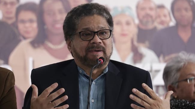 Iván Márquez, quien fuera el jefe negociador de la guerrilla de las Farc en los diálogos de paz, nuevamente no asistió a la JEP para responder por el caso de los secuestros. Foto: Colprensa