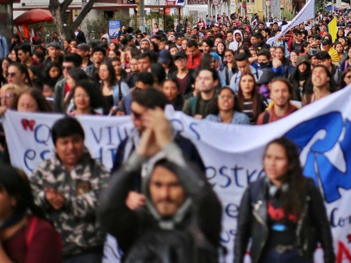 Miles de estudiantes protagonizan nueva jornada de protestas en el país