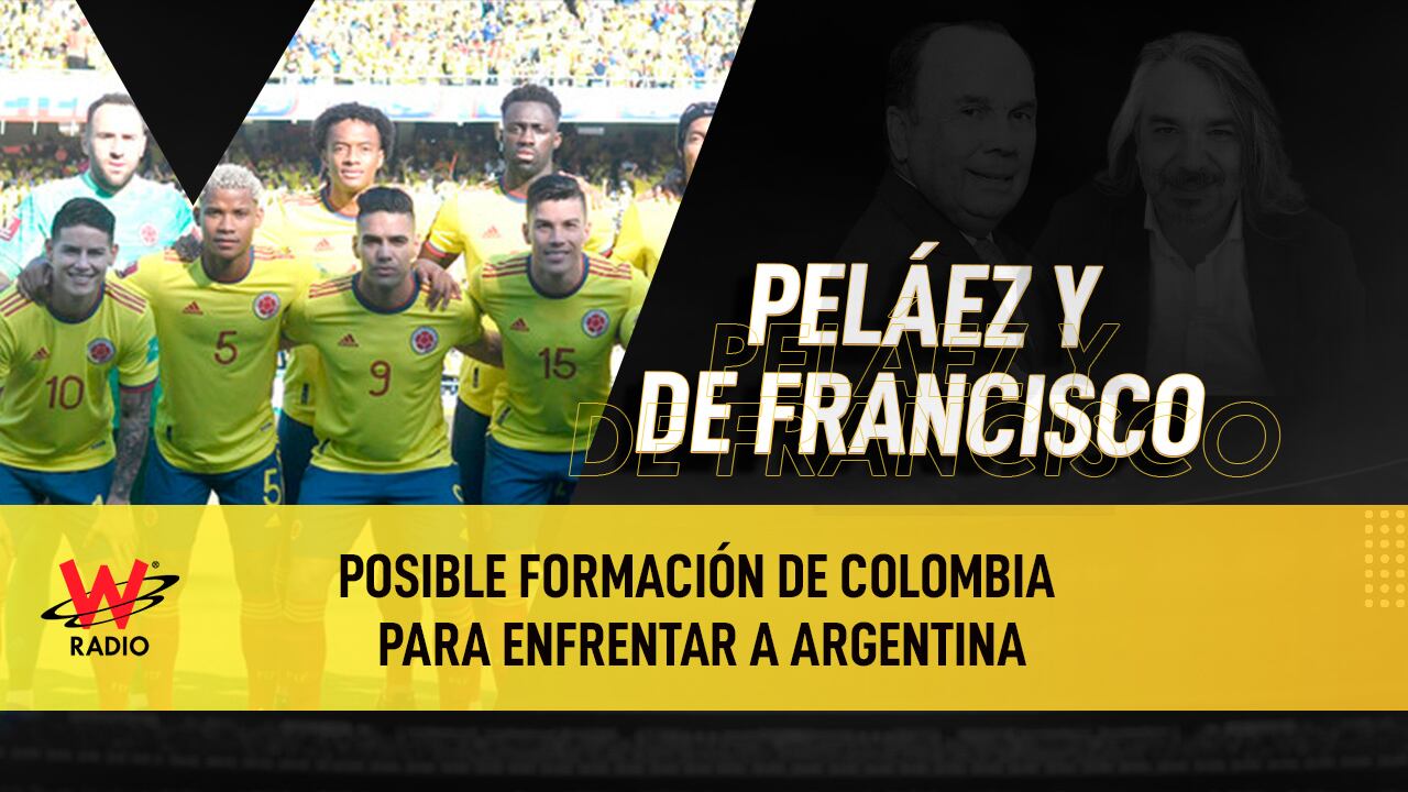 Jugadores de la Selección Colombia