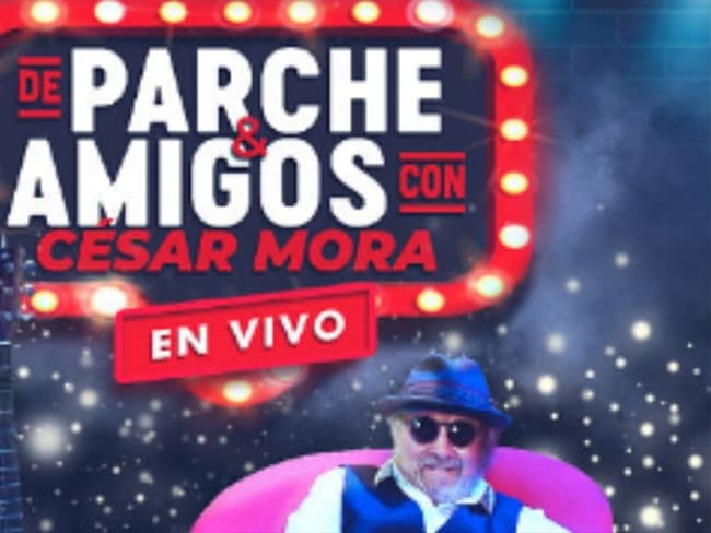 ‘De parche y amigos’, el show virtual de César Mora en el Teatro La Castellana