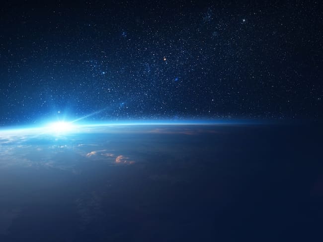 Cielo visto desde el espacio - foto de referencia: Getty Images