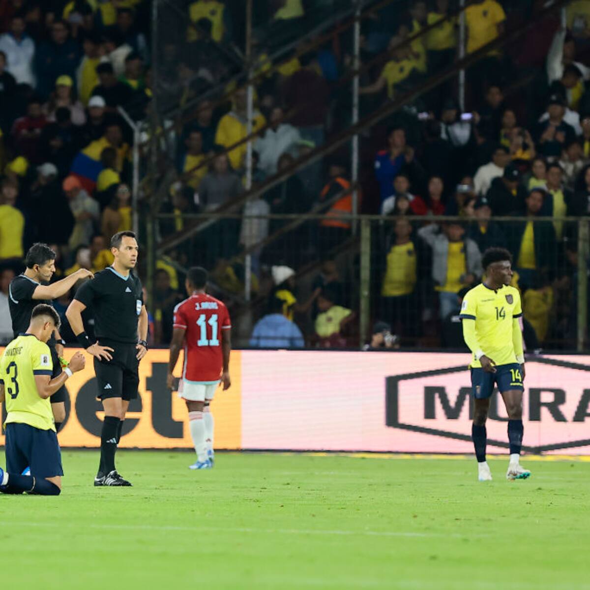 Video: así fue el audio del VAR que anuló el gol de Colombia contra Ecuador