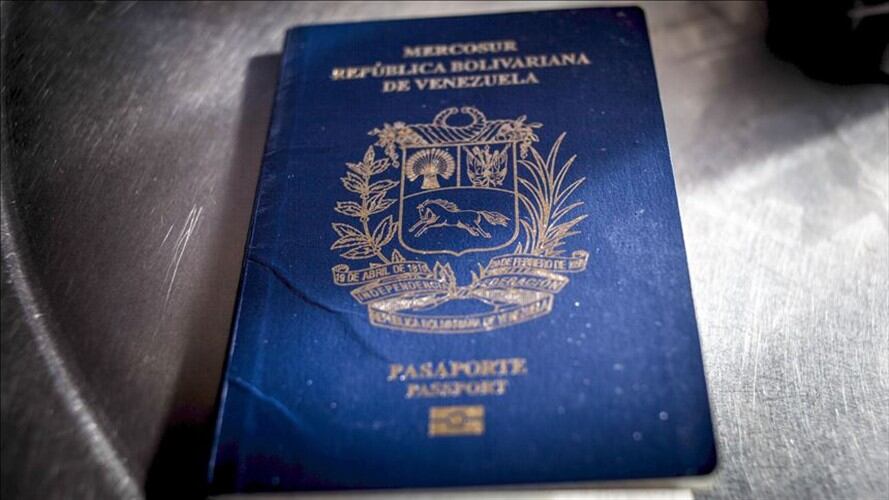 Visado venezolano. Foto: Agencia Anadolu