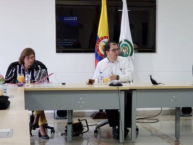 Barbosa recordó que en este departamento confluyen diferentes organizaciones criminales que tienen en el narcotráfico su principal fuente de financiación. Foto: Fiscalía