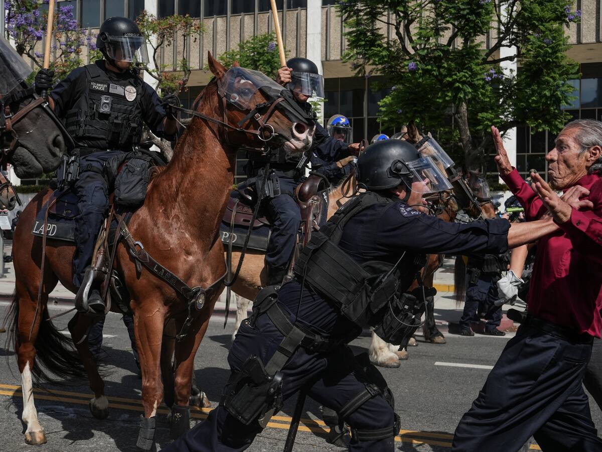 Presentaron una demanda “histórica” contra Donald Trump por las redadas migratorias en Los Ángeles