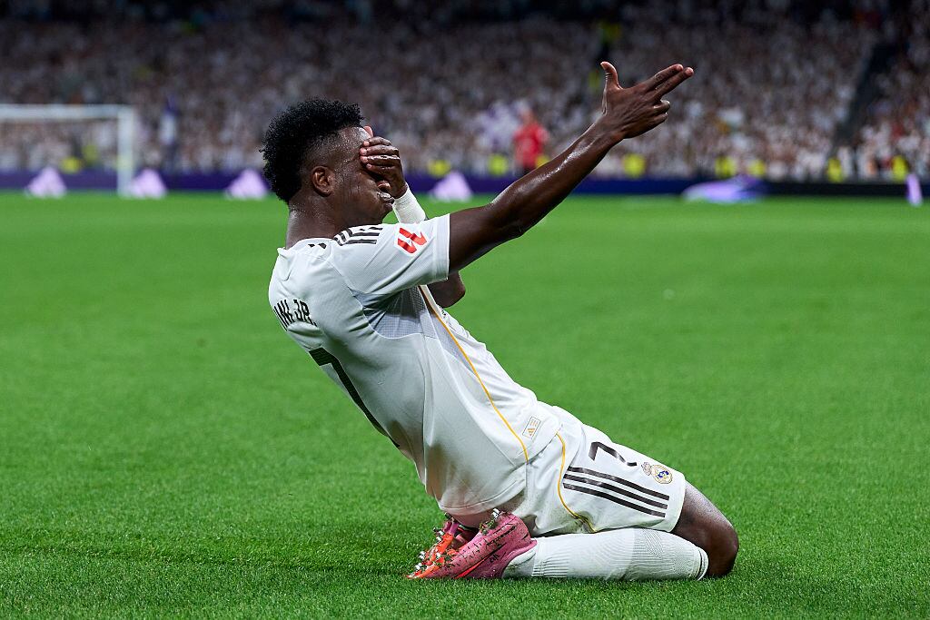 Vinícius Júnior. Foto: Diego Souto/Getty Images.