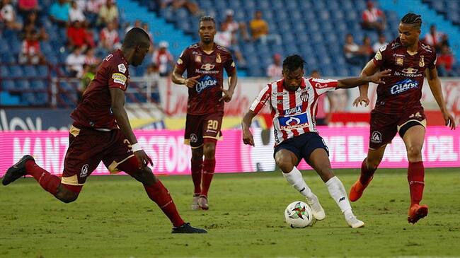 Junior hizo respetar su casa y consiguió su primera victoria en la Liga Águila II. Foto: Colprensa