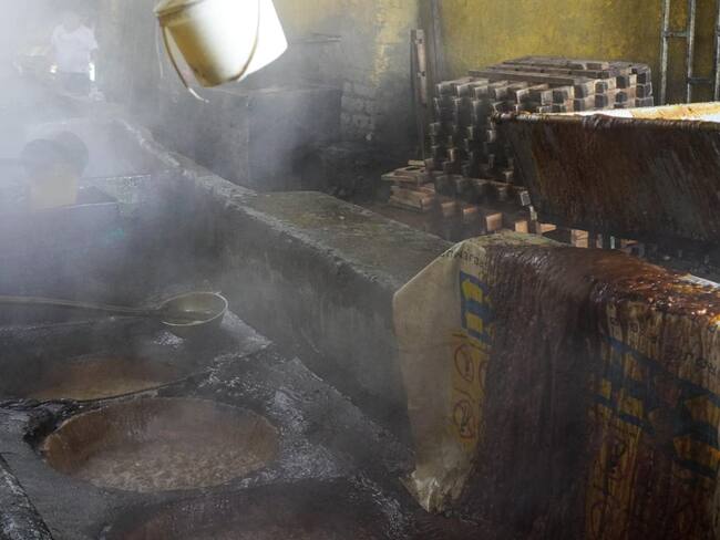 Producción de panela en Sandoná, Nariño. Foto: Alcaldía Sandoná