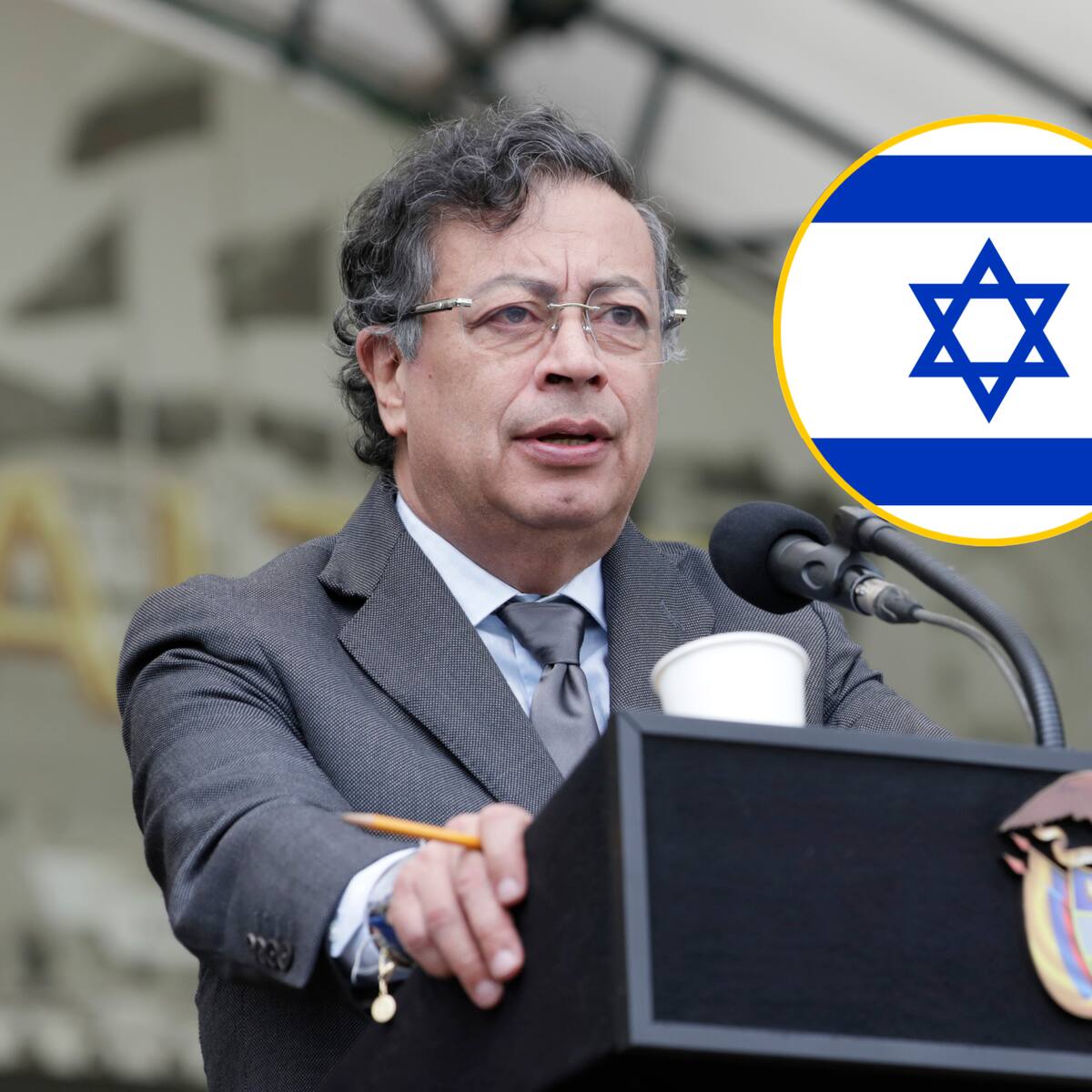 Presidente Petro ordenó expulsión de delegación diplomática de Israel en Colombia