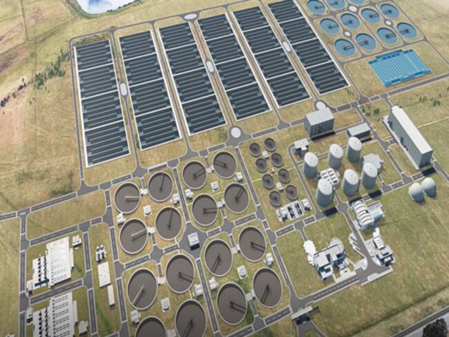 PTAR Canoas. Foto: Acueducto