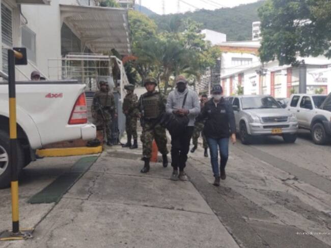 La red entregaba lotes y viviendas de manera ilegal a familias desplazadas por la violencia. Foto: Fiscalía.