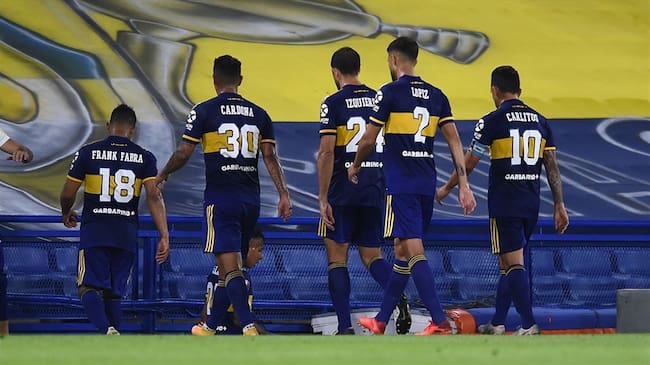 Los colombianos de Boca Juniors buscan el sueño de la Libertadores. Foto: MARCELO ENDELLI/POOL/AFP via Getty Images